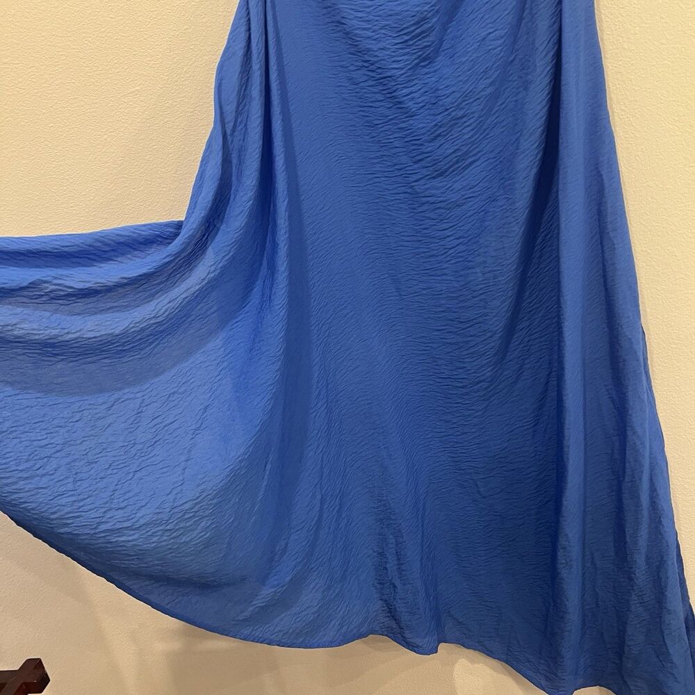 9 Seed Resort Dress One Size Taormina Dress Blue Summer Party Vacation Lagenlook - Picture 5 of 10